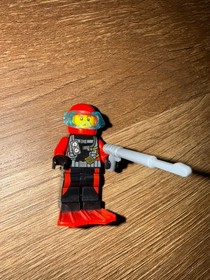 Lego City Deep Sea Diver Minifigure EUC Retired set 60090 good condition 