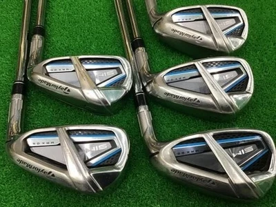 Taylormade SIM MAX OS Iron Set Golf Club 6-P 5pcs KBS MAX85 JP/R #AB17852 - Image 1 of 4