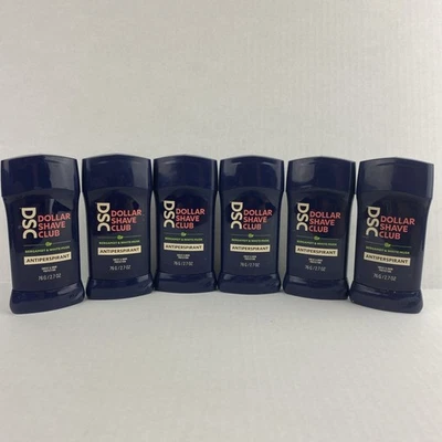 6 DSC Dollar Shave Club BERGAMOT & WHITE MUSK Antiperspirant Deodorant Exp 12/25 - Image 1 of 4