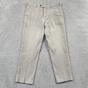 Brooks Brothers Clark Hose Herren 34x30 Cord Paisley gefüttert grau Preppy - Bild 1 von 7