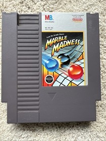 Marble Madness Nintendo NES 1989 Tested With Sleeve
