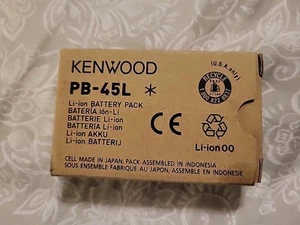 New OEM NIB Kenwood PB-45L 7.4V 1800mAh Li-ion Battery for TH-D72A, TH-D72E - Picture 1 of 3