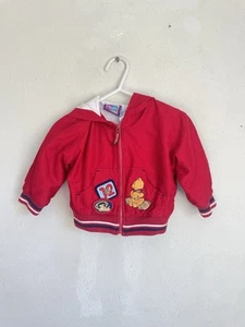 Giacca a vento vintage Disney Winnie The Pooh bambino taglia 6/9 mesi - Foto 1 di 4