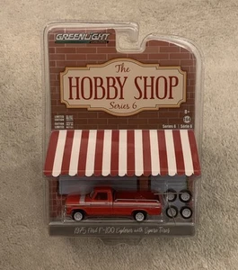 Greenlight Hobby Shop Series 6 "1975 Ford F-100 Explorer With Spare Tires” 1:64 - Picture 1 of 7