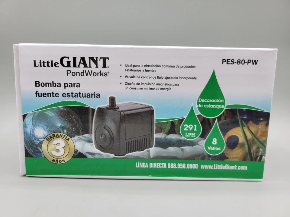 Little Giant PES-80-PW 77 GPH Statuary Fountain Pump