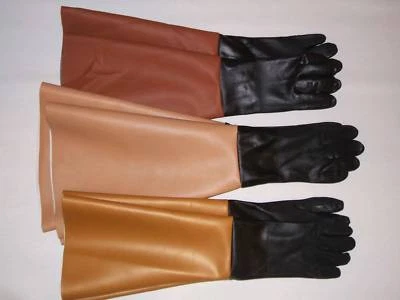 TUFF-BLAST 6X24 SANDBLASTER SANDBLASTING BLAST BLASTER GLOVE PVC