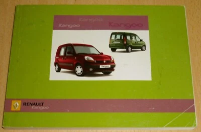 LIBRETTO USO MANUTENZIONE RENAULT KANGOO 06/2005 ITALIANO ORIGINALE - Immagine 1 di 3