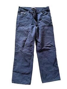 Versace Jeans Signature Vintage Auth Velvet Jeans (made in Italy) - Sz 36 - Picture 1 of 14