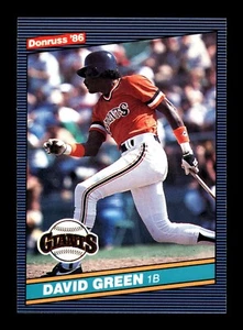 1986 Donruss #114 David Green San Francisco Giants - Bild 1 von 2