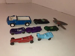 Vintage Tootsies Spielzeugauto 8 Stück guter Zustand für das Alter auch ein Flugzeug - Bild 1 von 12