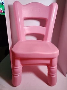 Little Tikes Pink Victorian Tender Heart Country Chair Child Size - Picture 1 of 10