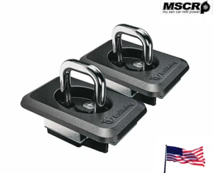 Truck Bed Side Wall Anchors Retractable Tie Down Anchors for Dodge Ram 95-18 - Picture 1 of 1