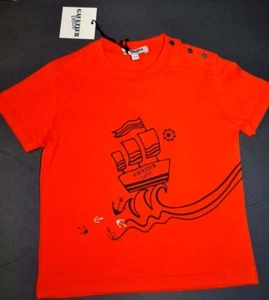 Nuevo Hermoso Top Naranja Diseñador GUALTIER Bebe Niños S/S Talla 2   - Imagen 1 de 6
