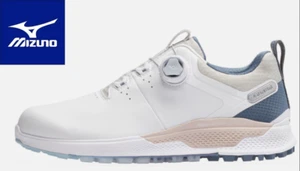 MIZUNO GENEM WG BOA GOLFSCHUHE UK-Größen WEISS/BLAU BRANDNEU ° - Bild 1 von 4