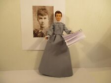 Nelly Bly American journalist inventor industrialist custom 12" figure Old West