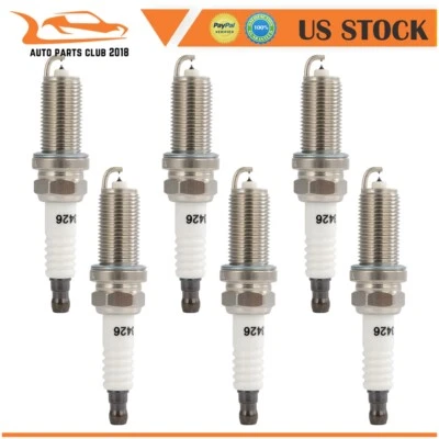 6Pcs Iridium Spark Plugs for Toyota Highlander 2008-2016 Sienna 2007-2016 3.5L - Image 1 of 4