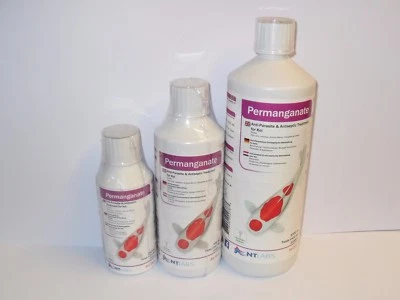 NT Labs Koi Care Permanganate Bath/Dip Treatment 250ml 500ml 1000ml. pond fish