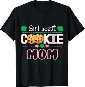 Scout for Girls Cookie Mom Funny Scouting Family Matching T-Shirt Hoodie - Picture 1 of 10
