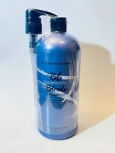 Bumble and bumble Bb Illuminated Blonde Shampoo 33.8oz With Pump NEW Sealed - Picture 1 of 1