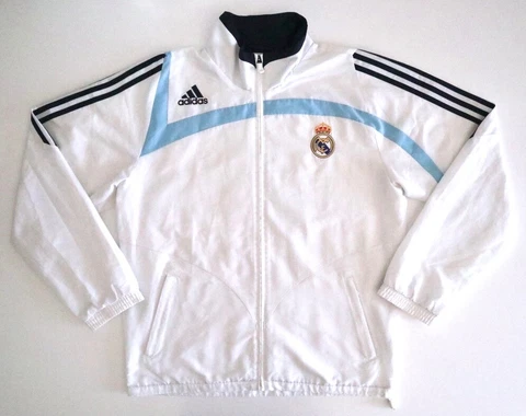 REAL MADRID CF 2007/08 ADIDAS Training Football Jacket M Mens Soccer Track Top Cover