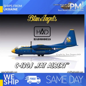 HAD Modelle 72269 1/72 Aufkleber für C-130J Hercules Fat Albert Blue Angels - Bild 1 von 8