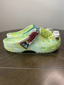 Crocs Margaritaville Clogs Size Men 10/ Women 12 Green Parrothead Bottle Opener - Picture 1 of 11