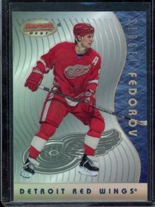 1995-96 Bowman Bowman's Best Refractors #BB12 Sergei Fedorov - Picture 1 of 2