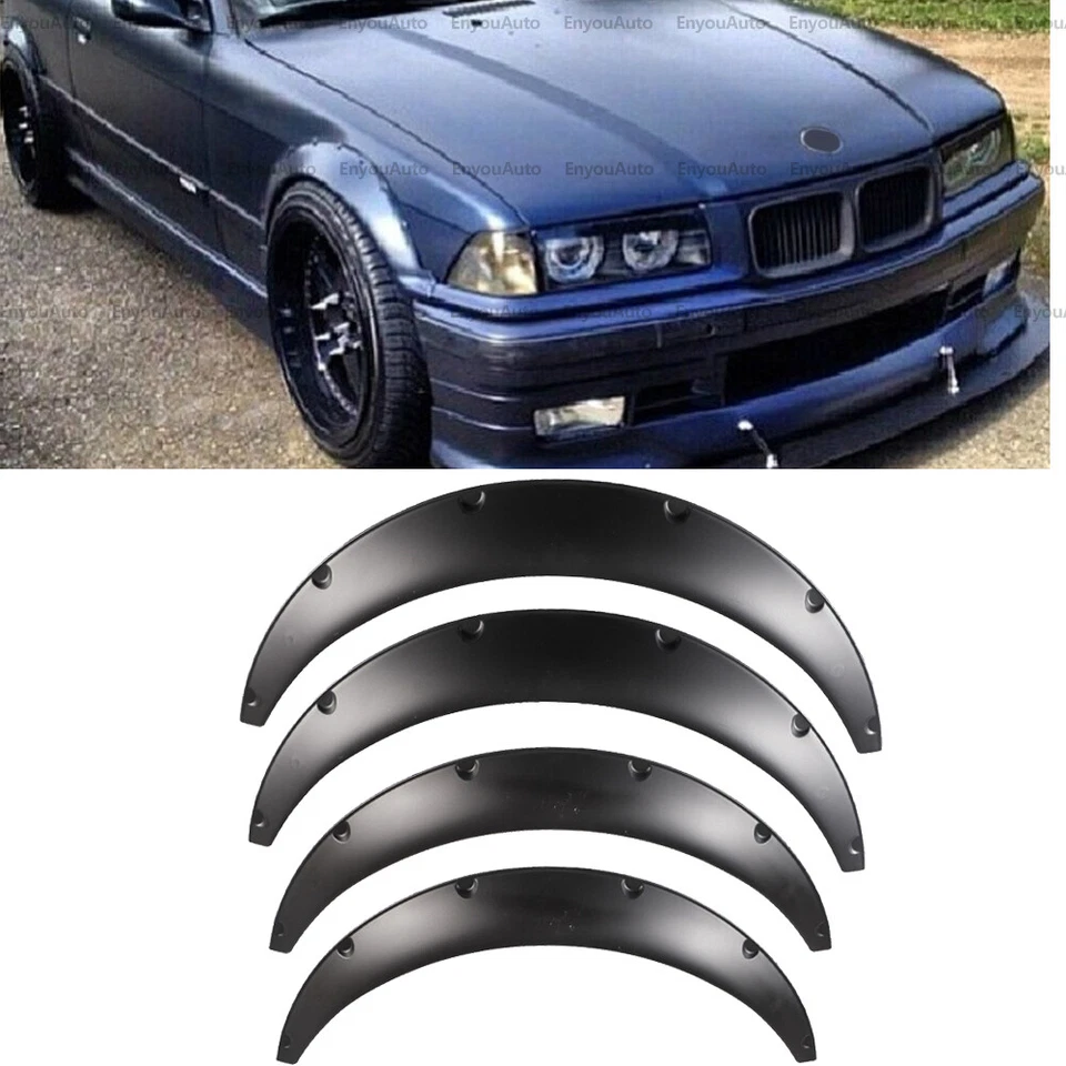 32" For BMW 220i 230i 235i Series Universal Fender Flares Wheel Arches Wide 4pcs Foto 1 de 4