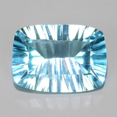 8.76 CTS RAVISHING COLOR NATURAL SKY BLUE TOPAZ GEMSTONE Foto 1 de 3