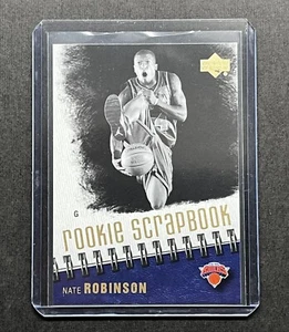 2005-06 Upper Deck Rookie Scrapbook Nate Robinson #RS24 New York Knicks ⭐⭐⭐ - Picture 1 of 2