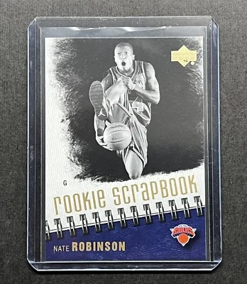 2005-06 Upper Deck Rookie Scrapbook Nate Robinson #RS24 New York Knicks ⭐⭐⭐ - Image 1 of 2