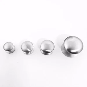 10 perillas de obturador de puerta de armario victoriano cromado satinado - Imagen 1 de 6
