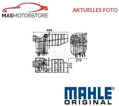 KÜHLMITTEL AUSGLEICHSBEHÄLTER MAHLE ORIGINAL CRT 53 000S I FÜR SCANIA - Image 1 of 4