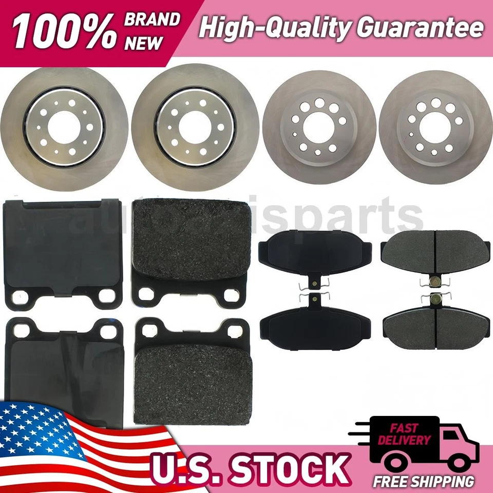 Комплект для модернизации переднего и заднего центральных деталей дискового тормоза для Volvo 740 1988-1991 годов выпуска - Изображение 1 из 1