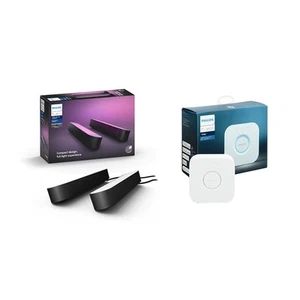 Philips 919313000068 Smart table lamp ZigBee Black Integrated LED Synthetics 200 - Photo 1/1
