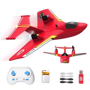 ZY425 RC Plane 2.4G 2CH Remote Control Flying Glider w/LED Lights Aircrafts Toy - Picture 1 of 8