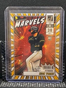 Nick Yorke 2025 Donruss Diamond Marvels # 6 - Pirates - Imagen 1 de 2