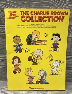 The Charlie Brown Collection assoli di pianoforte a cinque dita 12 brani Peanuts preferiti - Foto 1 di 7