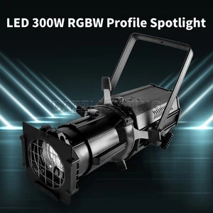 PAIDUN 4In1 Warm+Cool White LED Profile Spotlight Follow Spot Stage Lighting 19° - Picture 1 of 8