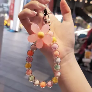 Anti-Lost Mobile Strap Phone Charm Beads Chain Jewelry Crystal Phone Lanyard - Photo 1 sur 27