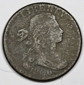 1806 Large Cent.  High Grade.  204674 - Picture 1 of 2