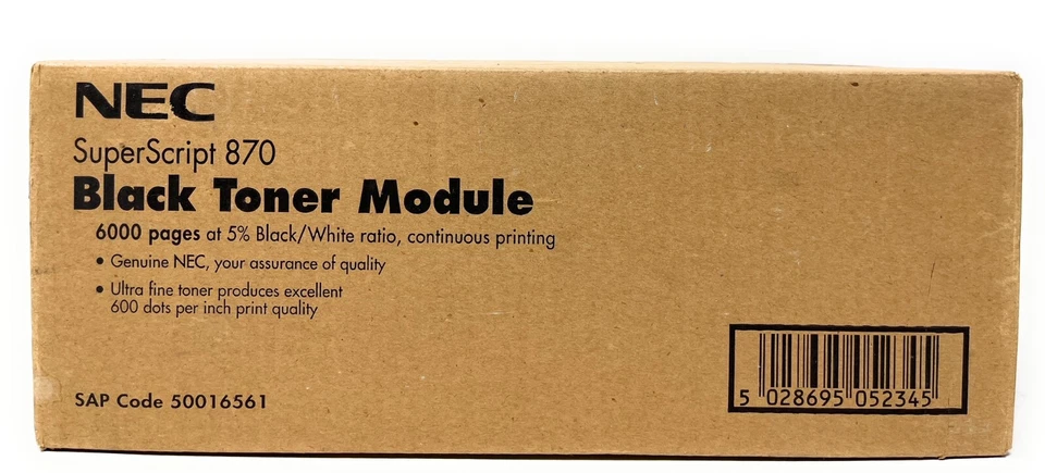 Tóner negro original NEC 50016561 para Superscript 870 [caja A] Foto 1 de 1