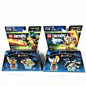 LEGO DIMENSIONS Chima Cragger 71223 & Eris 71232 - Bild 1 von 3