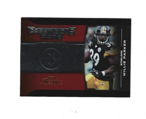 2008 Playoff Prestige Prestigious Pros Red #36 Willie Parker /750 STEELERS - Picture 1 of 2