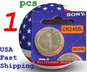 1 pieza X CR2450 2450 LM2450 BR2450 Tarjeta 3V Sony Batería de Litio Exp 2029 - Imagen 1 de 6