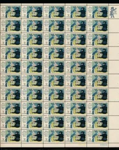 UNITED STATES (US) 1322 5c CASSATT ART MINT NH SHEET OF 100 - Picture 1 of 1