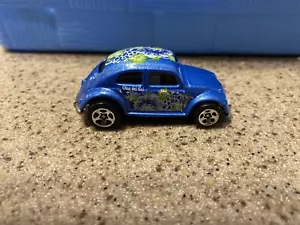 Hot Wheels 1998 Surf 'N Fun Series, Blue, VW Bug #962 Loose, Read Desc. C-10 A-2 - Picture 1 of 5