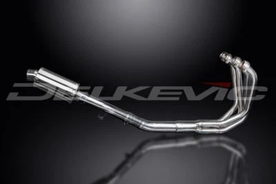 Silenciador de escape completo de acero inoxidable Delkevic 9" - Suzuki GSX650 Katana 650 2007-2016 Foto 1 de 2