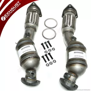 Volkswagen Touareg 4.2L 2004-2007 Front Catalytic Converter 2 Pieces - Picture 1 of 4