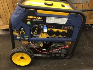 FIRMAN Tri Fuel 8000W Portable Generator Electric Start 120/240V with CO ALERT - Picture 1 of 12